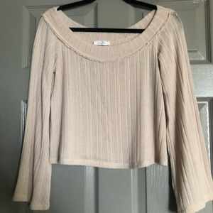 Off the shoulder top